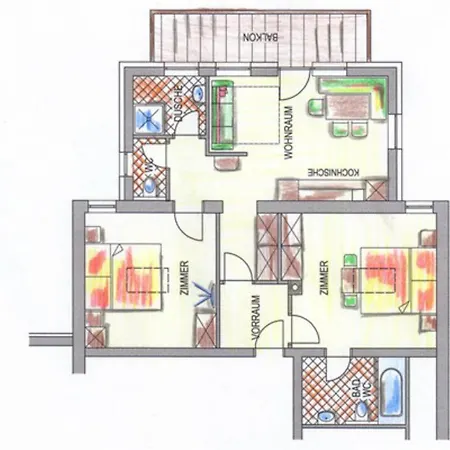 公寓 罗斯马里亚酒店